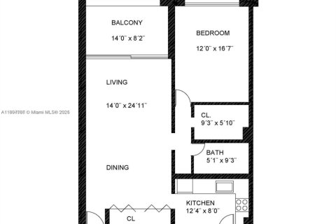 Condo in Miami Beach, Florida, 1 bedroom  № 2018457 - photo 13