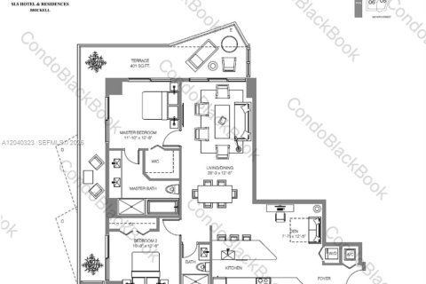 Condo in Miami, Florida, 2 bedrooms  № 2350629 - photo 22