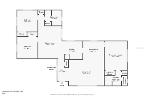 Casa en venta en Orlando, Florida, 4 dormitorios, 134.8 m2 № 1905418 - foto 24