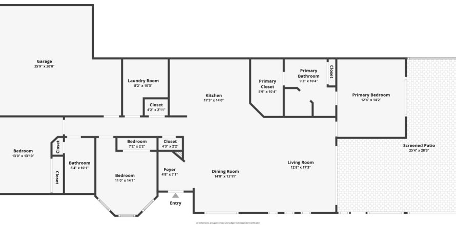 Casa en Daytona Beach, Florida 3 dormitorios, 164.53 m2 № 1877415