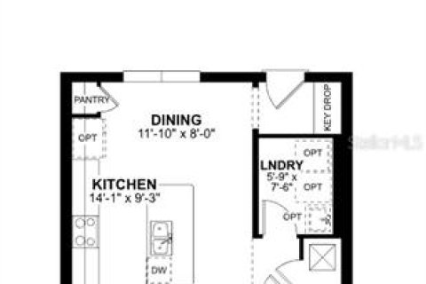 Touwnhouse à vendre à Apopka, Floride: 3 chambres, 157.28 m2 № 1879348 - photo 6