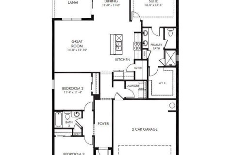 Casa en venta en Port St. Lucie, Florida, 3 dormitorios, 153.66 m2 № 2077621 - foto 2