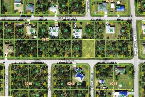 Terreno en Port Charlotte, Florida № 2161105