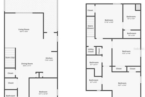 Townhouse in Kissimmee, Florida 5 bedrooms, 188.03 sq.m. № 2166273 - photo 26