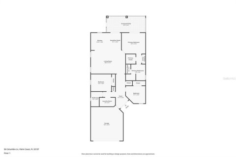 House in Palm Coast, Florida 3 bedrooms, 147.44 sq.m. № 2095160 - photo 10