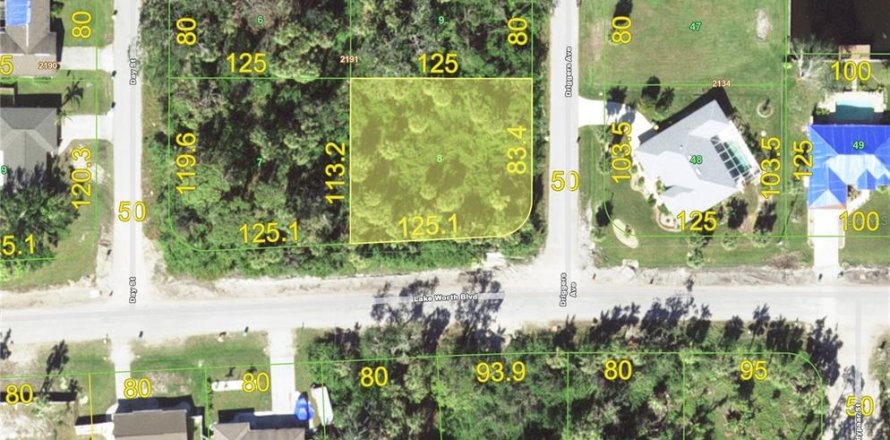 Land in Port Charlotte, Florida № 2161323