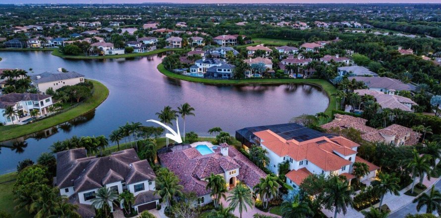 House in Boca Raton, Florida 5 bedrooms, 426.79 sq.m. № 1096579
