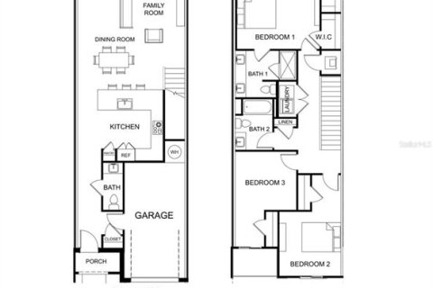 Touwnhouse à vendre à Riverview, Floride: 3 chambres, 154.87 m2 № 2149817 - photo 22
