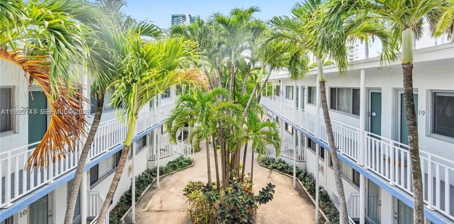 Кондоминиум с 1 спальней в Майами-Бич, Флорида № 1989378