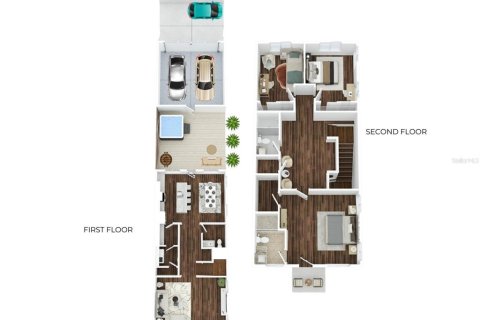 Touwnhouse à vendre à Orlando, Floride: 3 chambres, 171.13 m2 № 2157592 - photo 27