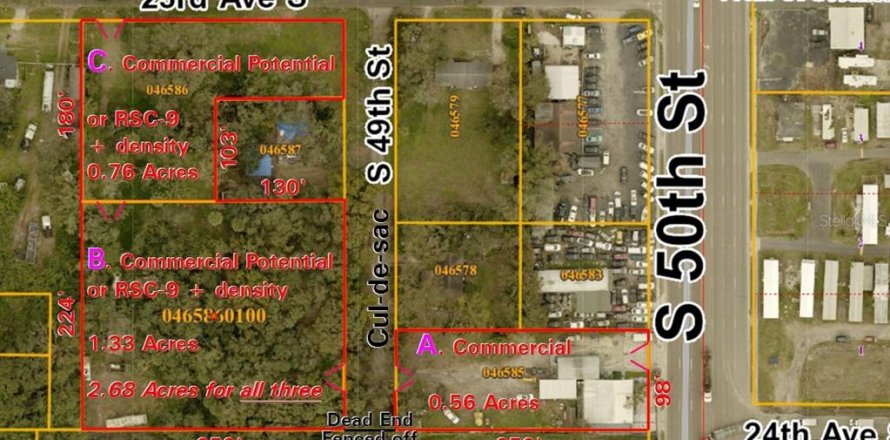Commercial property in Tampa, Florida 134.62 sq.m. № 2166751
