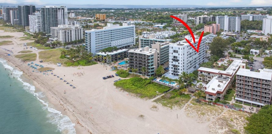 Condo à Pompano Beach, Floride, 2 chambres  № 2250549