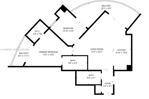 Copropriété à vendre à Miami, Floride: 2 chambres, 85.47 m2 № 2060800 - photo 6