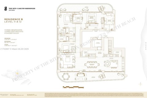 Condo in Miami Beach, Florida, 3 bedrooms  № 1868380 - photo 14