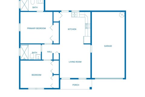 House in Lake Placid, Florida 2 bedrooms, 120.49 sq.m. № 2250078 - photo 23