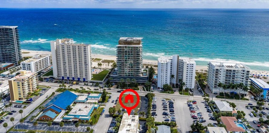 Condominio en Pompano Beach, Florida, 1 dormitorio № 2173873