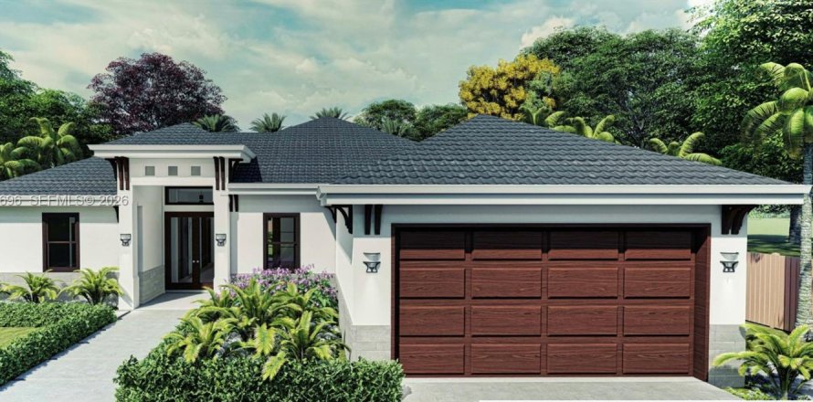 Дом в Лихай-Эйкерс, Флорида 3 спальни, 168.34м2 № 2043516