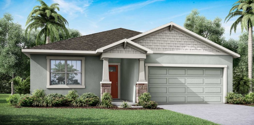 House in WATERBROOKE in Winter Garden, Florida 3 bedrooms, 186 sq.m. № 36339