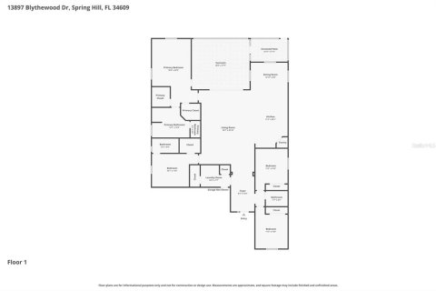 House in Spring Hill, Florida 4 bedrooms, 234.86 sq.m. № 2121603 - photo 3