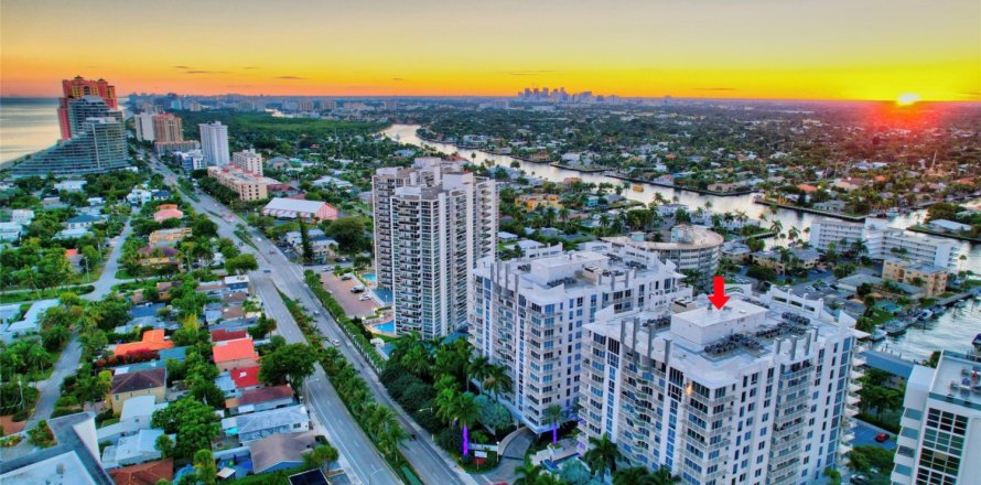 Condominio en Fort Lauderdale, Florida, 3 dormitorios № 1225766