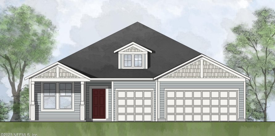 House in Jacksonville, Florida 4 bedrooms, 239.87 sq.m. № 841057