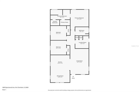Casa en venta en Port Charlotte, Florida, 3 dormitorios, 144.93 m2 № 1919050 - foto 28