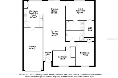 Villa ou maison à louer à Riverview, Floride: 3 chambres, 118.91 m2 № 1820509 - photo 2