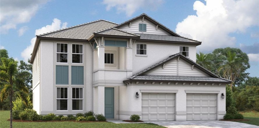 House in Sarasota, Florida 5 bedrooms, 301.65 sq.m. № 2156946