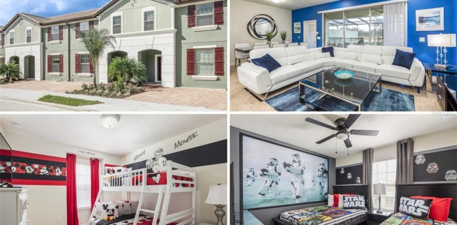 Townhouse in Davenport, Florida 5 bedrooms, 192.87 sq.m. № 1853450