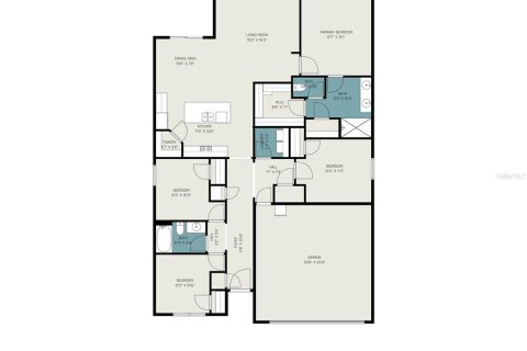 House in Kissimmee, Florida 4 bedrooms, 173.91 sq.m. № 1791250 - photo 27