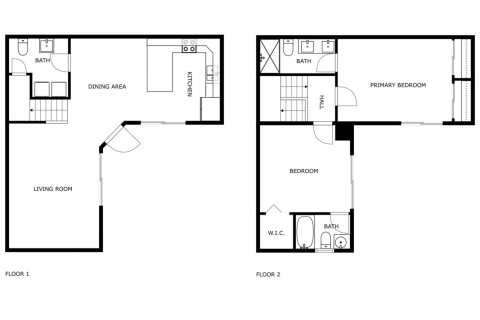Touwnhouse à louer à Lake Worth, Floride: 2 chambres, 130.53 m2 № 1119938 - photo 1