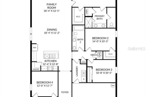 Casa en venta en Haines City, Florida, 4 dormitorios, 205.31 m2 № 2387312 - foto 2