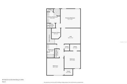 Townhouse in Saint Petersburg, Florida 3 bedrooms, 185.34 sq.m. № 1771066 - photo 28