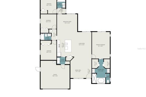 House in Tarpon Springs, Florida 4 bedrooms, 180.23 sq.m. № 1347192 - photo 3