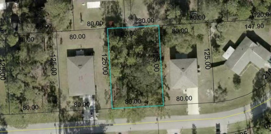 Land in Palm Coast, Florida № 1691100