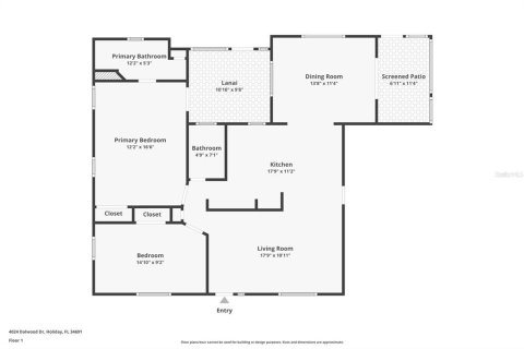 House in Holiday, Florida 2 bedrooms, 104.61 sq.m. № 1796104 - photo 30