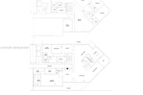 Condominio en alquiler en Miami, Florida, 6 dormitorios, 605.82 m2 № 1998420 - foto 11