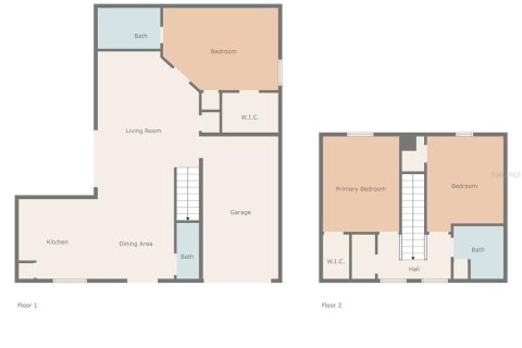 House in Tampa, Florida 3 bedrooms, 126.81 sq.m. № 1919367 - photo 25