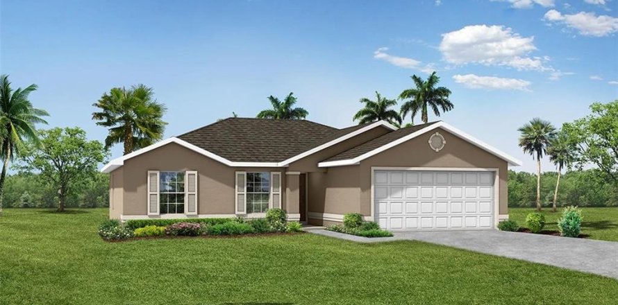House in Palm Coast, Florida 3 bedrooms, 124.12 sq.m. № 1638021