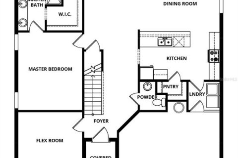 House in Astatula, Florida 5 bedrooms, 228.63 sq.m. № 1618247 - photo 22