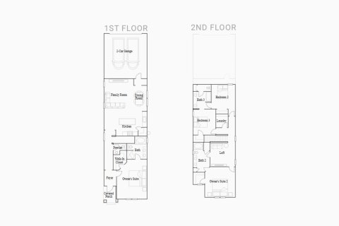 Townhouse floor plan «230SQM ASHEVILLE», 4 bedrooms in PINE GLEN