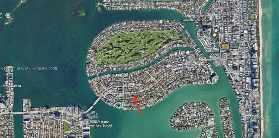 Land in Miami Beach, Florida № 1861277