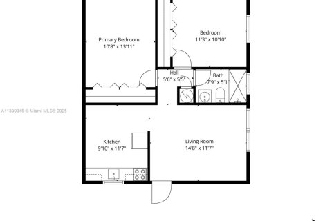 Appartement à louer à Hialeah, Floride: 2 chambres, 83.61 m2 № 1946887 - photo 13