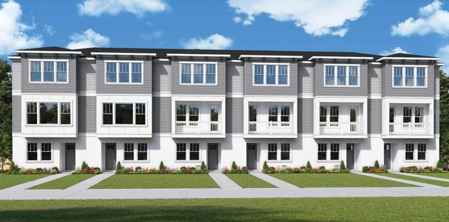 Townhouse in Saint Petersburg, Florida 3 bedrooms, 181.35 sq.m. № 1866397
