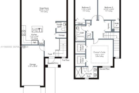 Adosado en venta en Hialeah, Florida, 3 dormitorios, 138.05 m2 № 2029350 - foto 6