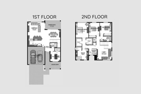 Townhouse floor plan «312SQM CORONADO», 4 bedrooms in ARDEN