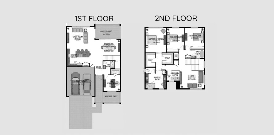 Townhouse in ARDEN in Loxahatchee Groves, Florida 4 bedrooms, 312 sq.m. № 129138