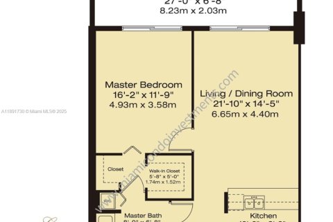 Appartement à louer à Miami, Floride: 1 chambre, 76.64 m2 № 1943724 - photo 10