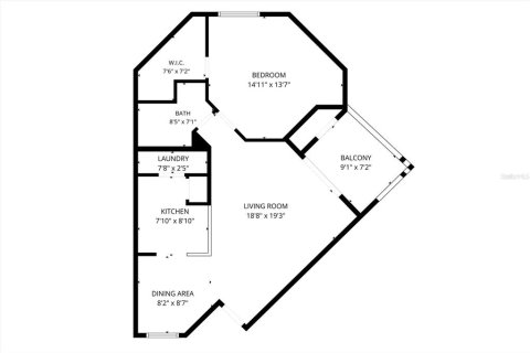 Купить кондоминиум в Сент-Питерсберг, Флорида 3 комнаты, 63.64м2, № 2227627 - фото 25