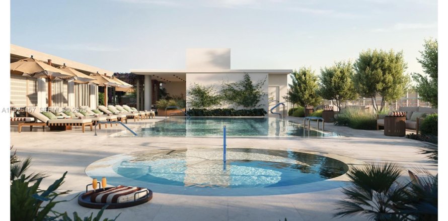 Кондоминиум с 1 спальней в Бей-Харбор-Айлендс, Флорида № 2039726